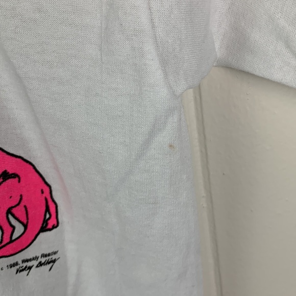 Vintage 1988 Dinosaur Shirt Kids Medium - Picture 5 of 5